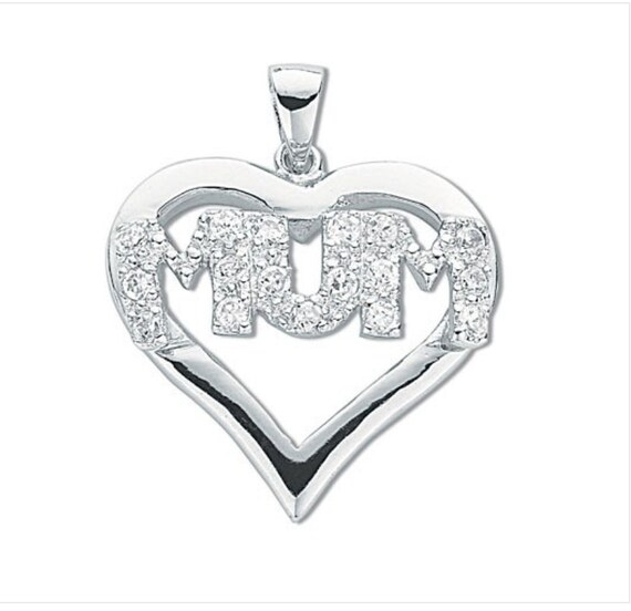 Mi Amor’ S925 Sterling Silver pendant in Amethyst (BFS/1055