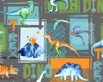 T-Rex Dinosaur Minky Blanket