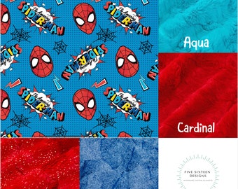 Pop Art Spider-Man con licencia Minky Blanket