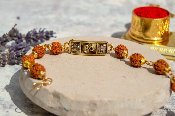 Kamla Sellers Raksha Bhandan Handmade Rakhi Bracelet for Brother India |  Ubuy
