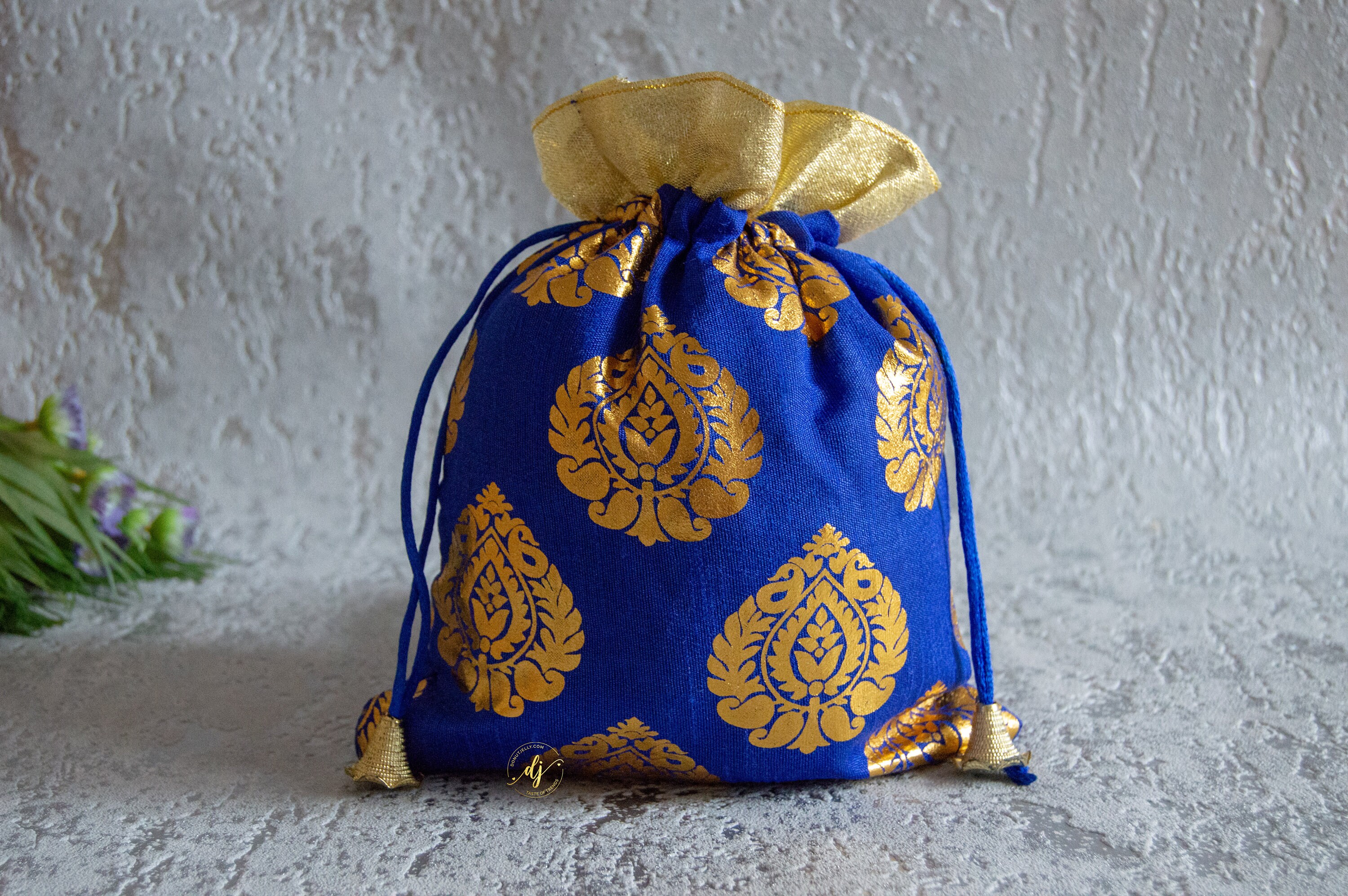 Set of 5 Potli Bags Ideal for Wedding Favours Eid Gift Eid Etsy