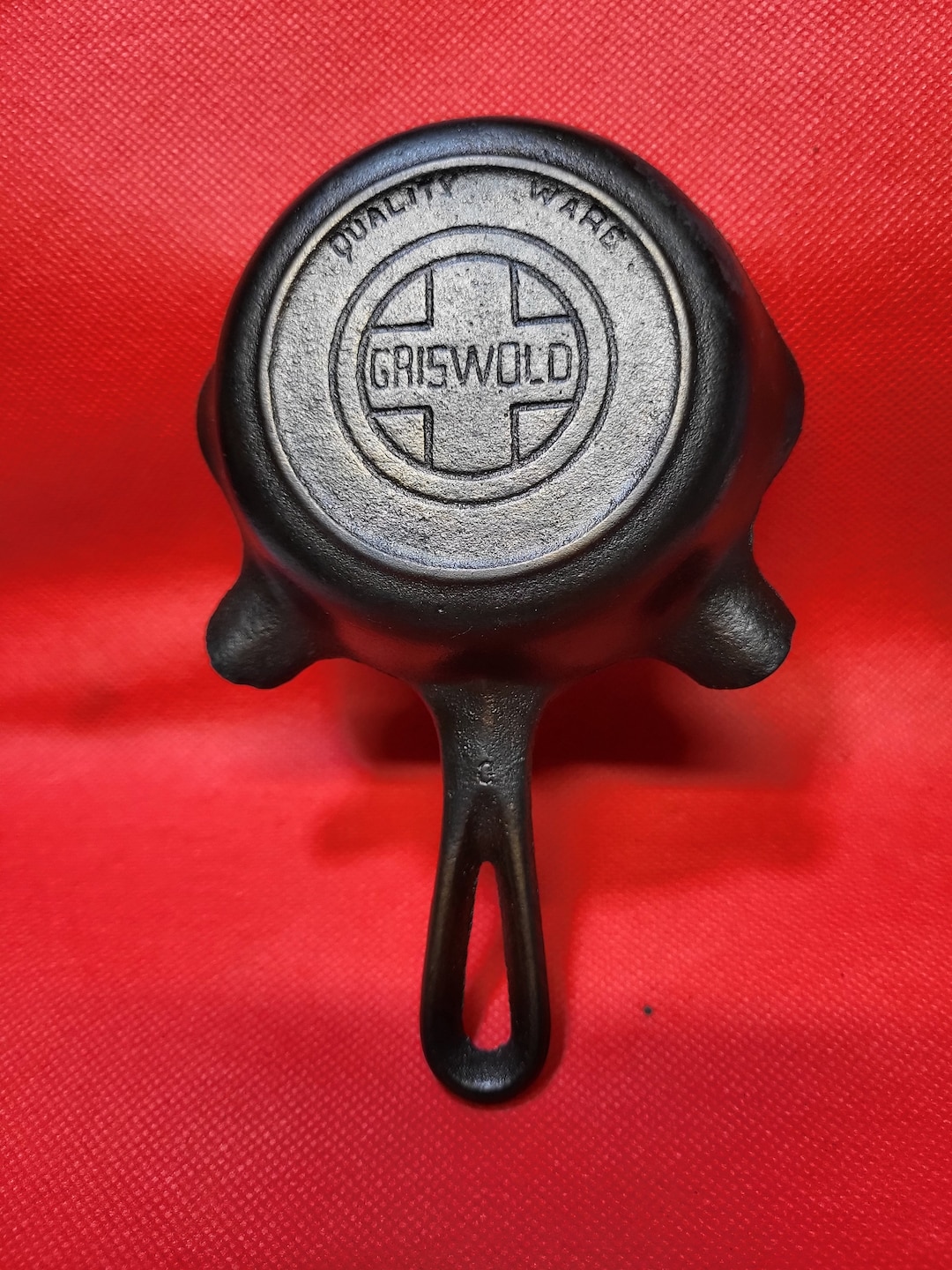 Vintage Griswold Cast Iron Advertising Skillet Ashtray. Etsy