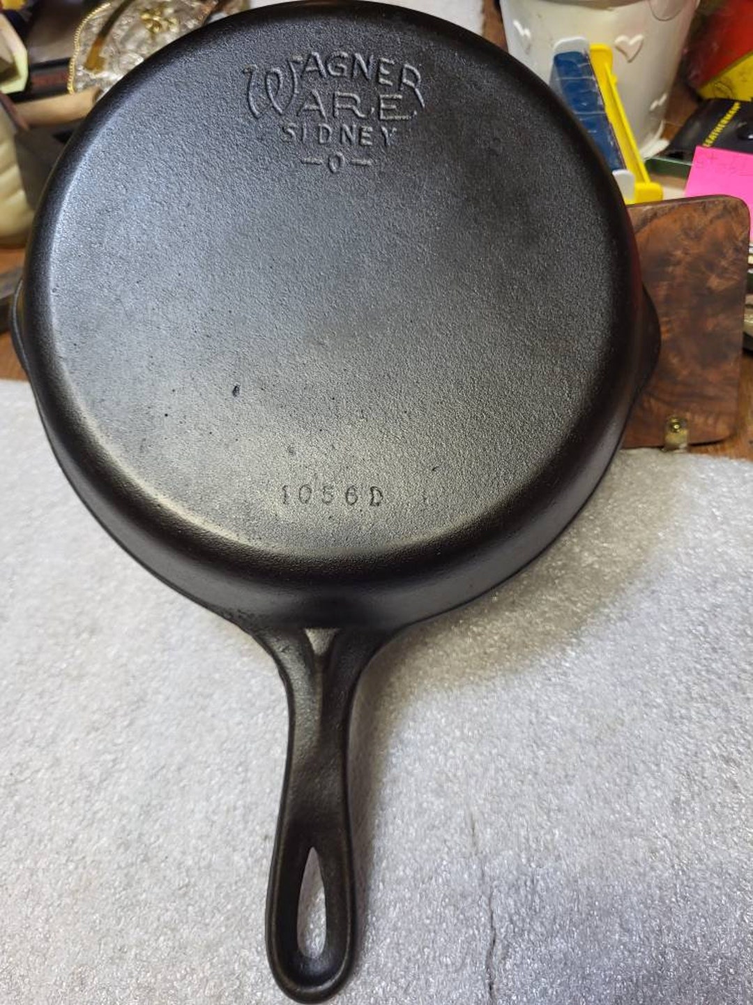 Vintage Wagner Ware #6 Cast Iron Skillet 1056 – The Forge at Pleasant  Valley Farm