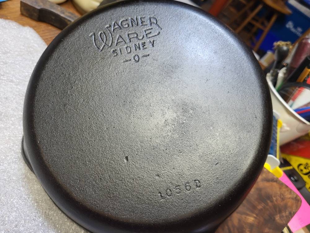 Vintage Wagner Ware #6 Cast Iron Skillet 1056 – The Forge at Pleasant  Valley Farm