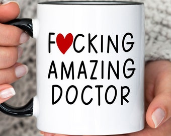 Doctor Gift, Doctor Mug, doctor retirement, thank you gift for doctor, Doctor Christmas Gift, Doctor Graduation Gift, Doctor birthday gift
