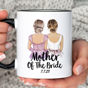 Mother of the Bride Gift from Daughter, Mother of the Bride Gift, Mother of the Bride Mug, Bridal Gift for Mother, parents of the bride gift