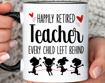 Teacher Retirement Gift, Teacher Retirement, retirement gifts for women teacher, Teacher Retirement Mug