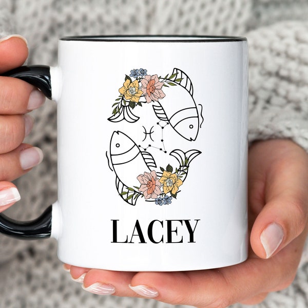 Personalized Pisces Mug, Pisces Gift, Personalized Gifts, pisces mug Zodiac Mug, pisces mug, zodiac gifts, pisces mug zodiac