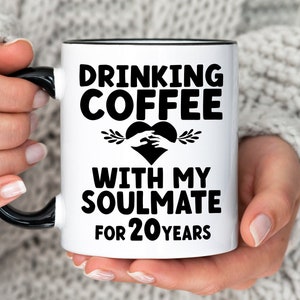 20th wedding anniversary gift for couple, 20th anniversary gift for parents, 20th anniversary mug
