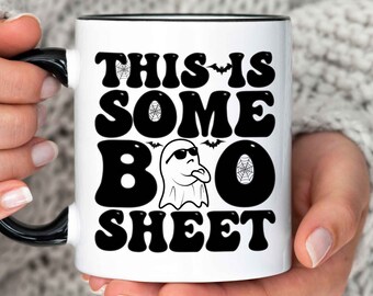 Halloween Mug, Halloween Gift, Boo Basket Gift, Funny Halloween Gift, Halloween