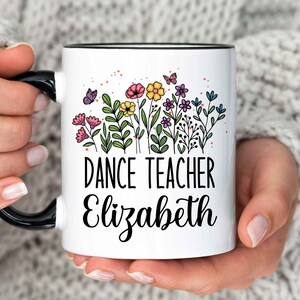 Personalized Dance Teacher Gift, Dance Teacher Gifts, Dance Teacher Mug, Dance Teacher, New Dance Teacher Gift, Future dance teacher