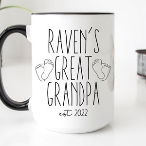 Great Grandpa, Great Grandpa Gift, Great Grandpa Mug, New Great Grandpa, Great Grandfather Gift