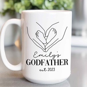 Godfather gift, Godfather, Godfather mug, Godfather christmas gift, Godfather birthday gift, new Godfather