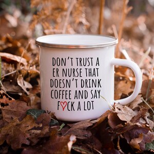ER Nurse, ER Nurse gift, ER Nurse Mug, er nurse graduation, ear nurse christmas, er nurse birthday image 9