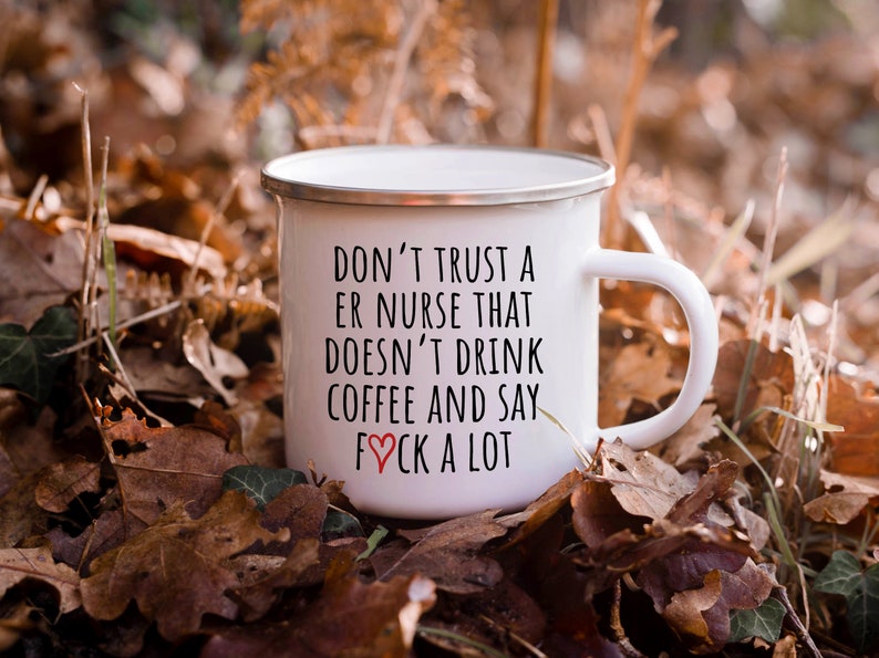 ER Nurse, ER Nurse gift, ER Nurse Mug, er nurse graduation, ear nurse christmas, er nurse birthday image 9
