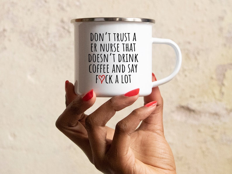 ER Nurse, ER Nurse gift, ER Nurse Mug, er nurse graduation, ear nurse christmas, er nurse birthday image 6