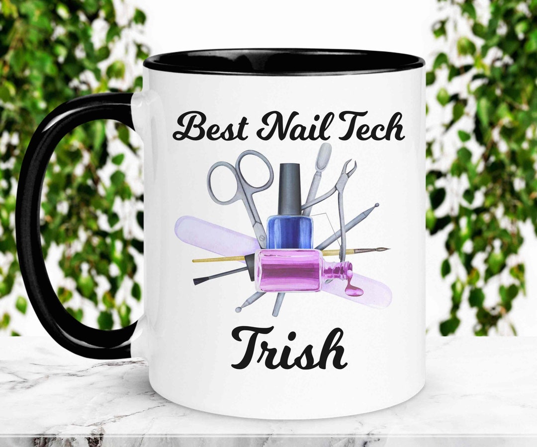 Nail Tech Gifts, Nail Tech, Personalized Mug, Nail Technician, Nail