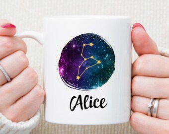 Leo Gift, Personalized Leo Mug, zodiac gift, leo zodiac gifts, zodiac mugs leo, leo gifts, leo sign,  leo sign gifts