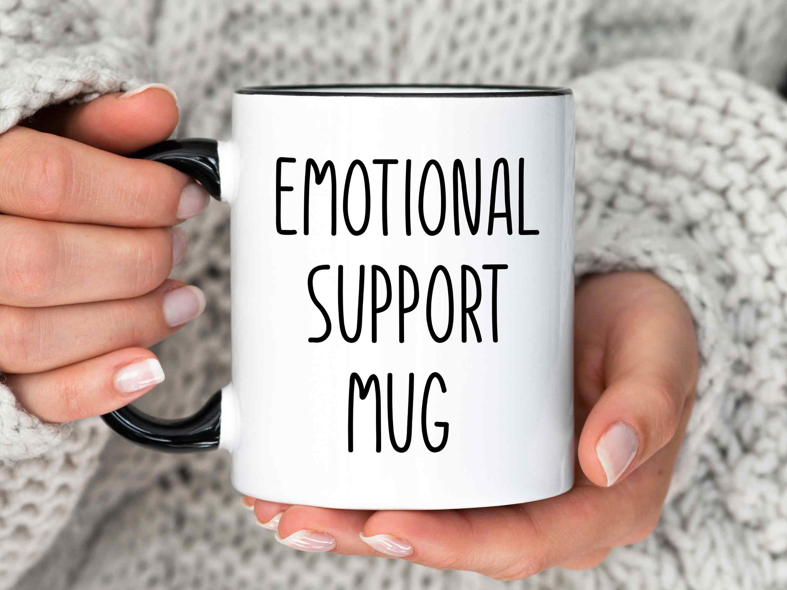 Emotional Support Coworker Mug, Coworker Best Friend Gift, Work