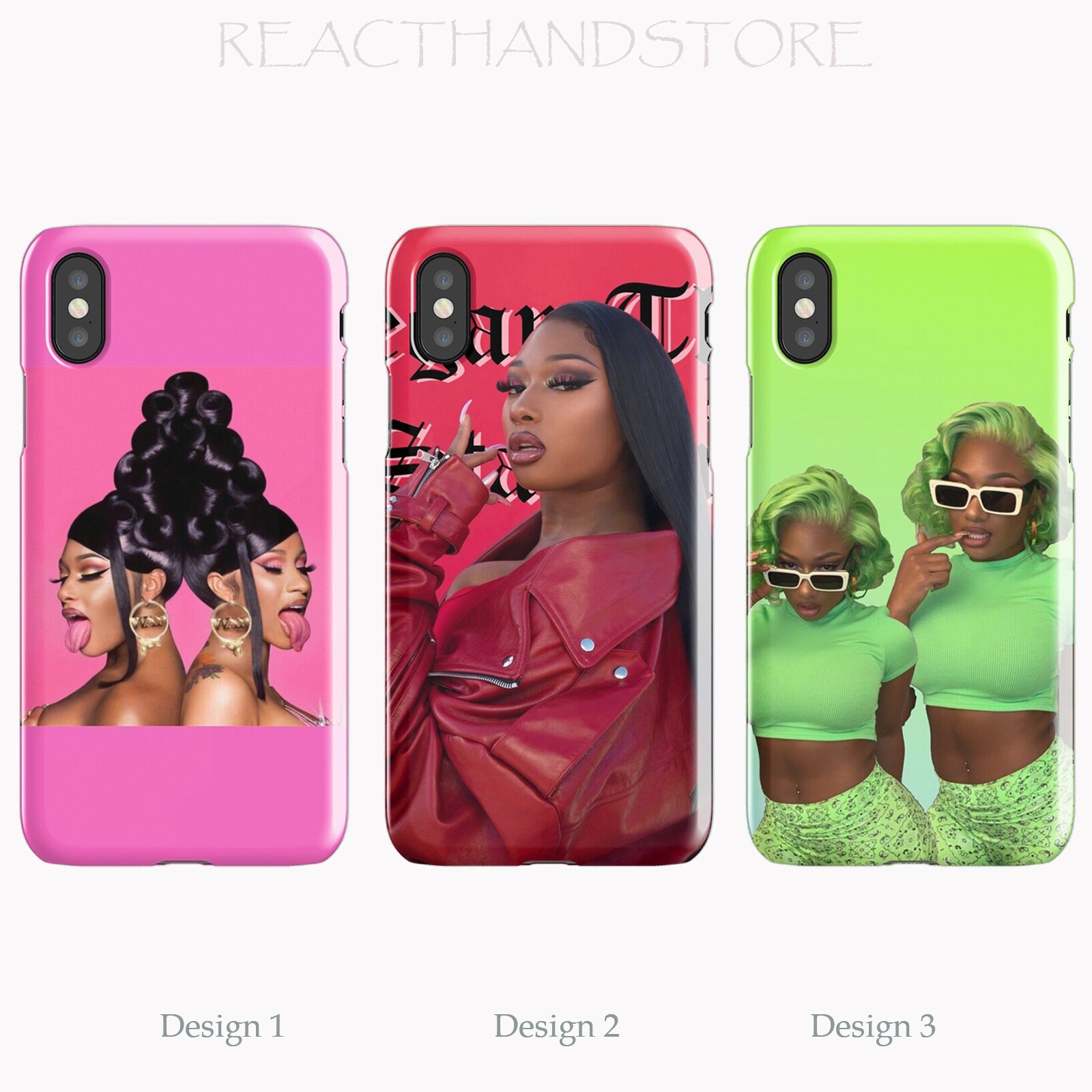 WAP CARDI B iPhone Case X 8 Plus 11 Pro Max, Megan Thee Stallion