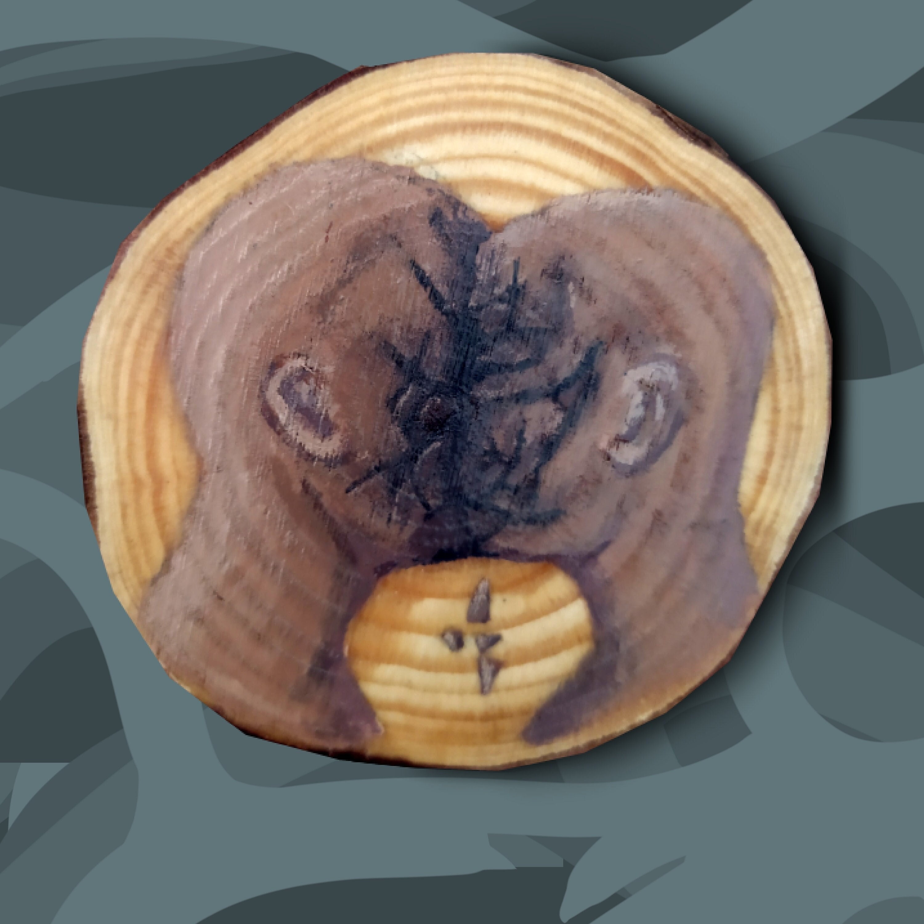 Dessous de Verre - Peinture Visages Cassés