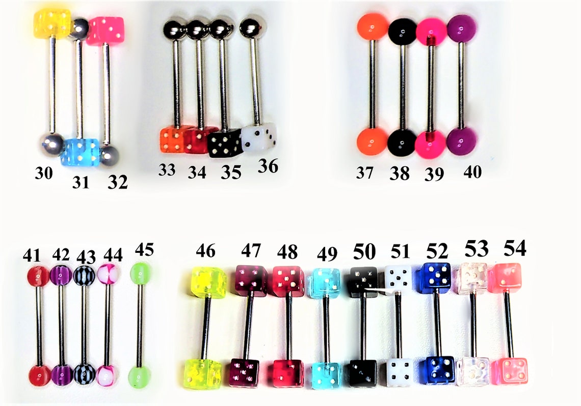 Piercing straight bar 1.8cm Etsy