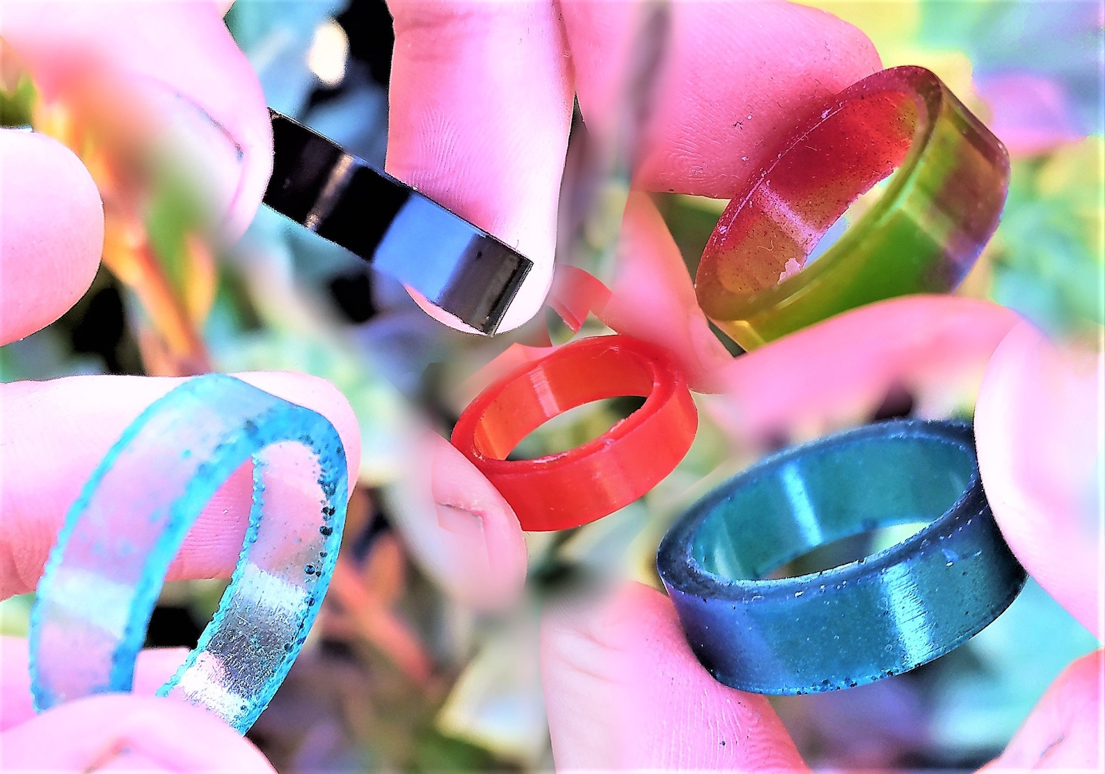 Ring / Ring in Resin Epoxy Etsy