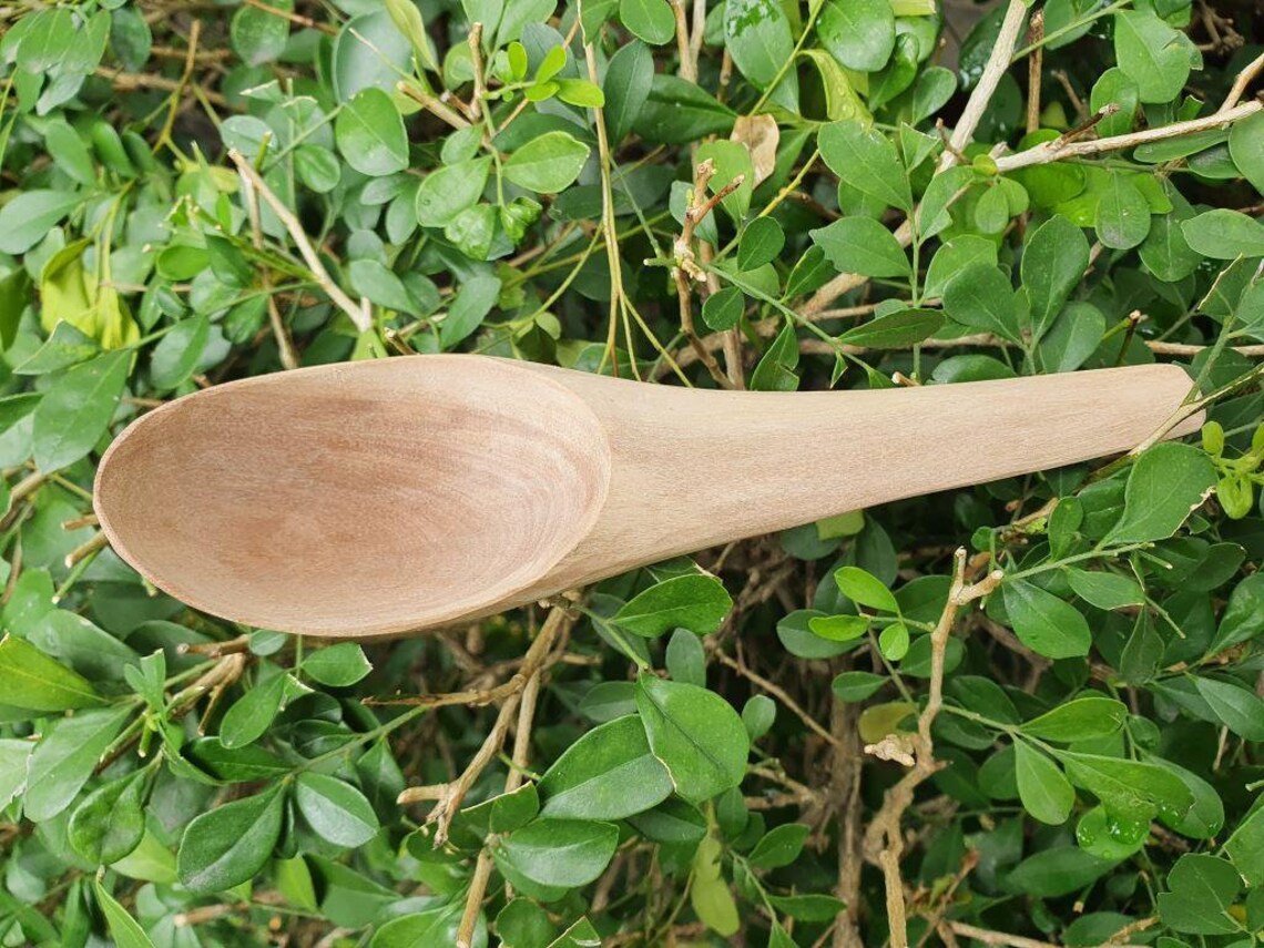 Handmade guava wood spoon in Monterrey Mexico/ Soup spoon in Etsy