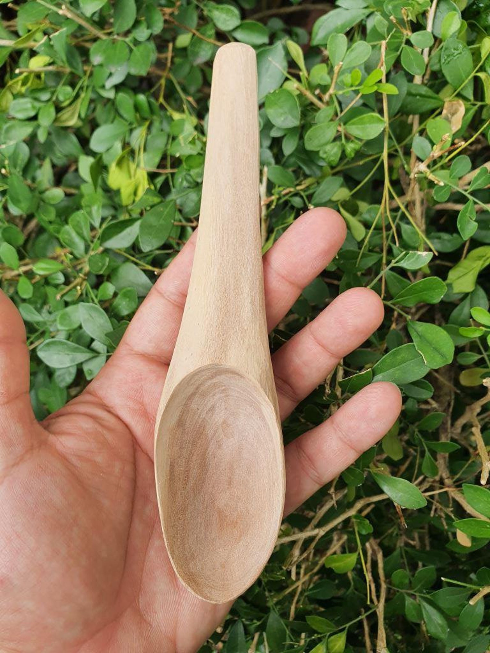 Handmade guava wood spoon in Monterrey Mexico/ Soup spoon in Etsy