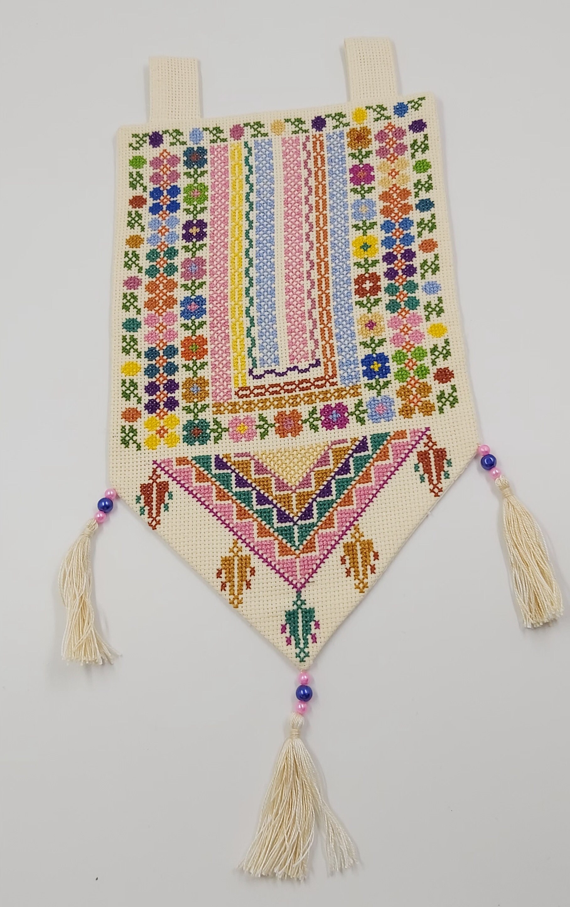 HANDMADE PALESTINIAN EMBROIDERED Wall Hanging Handmade Palestinian
