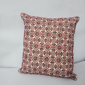 Embroidery decorative pillow, decorative pillow, guest room pillow