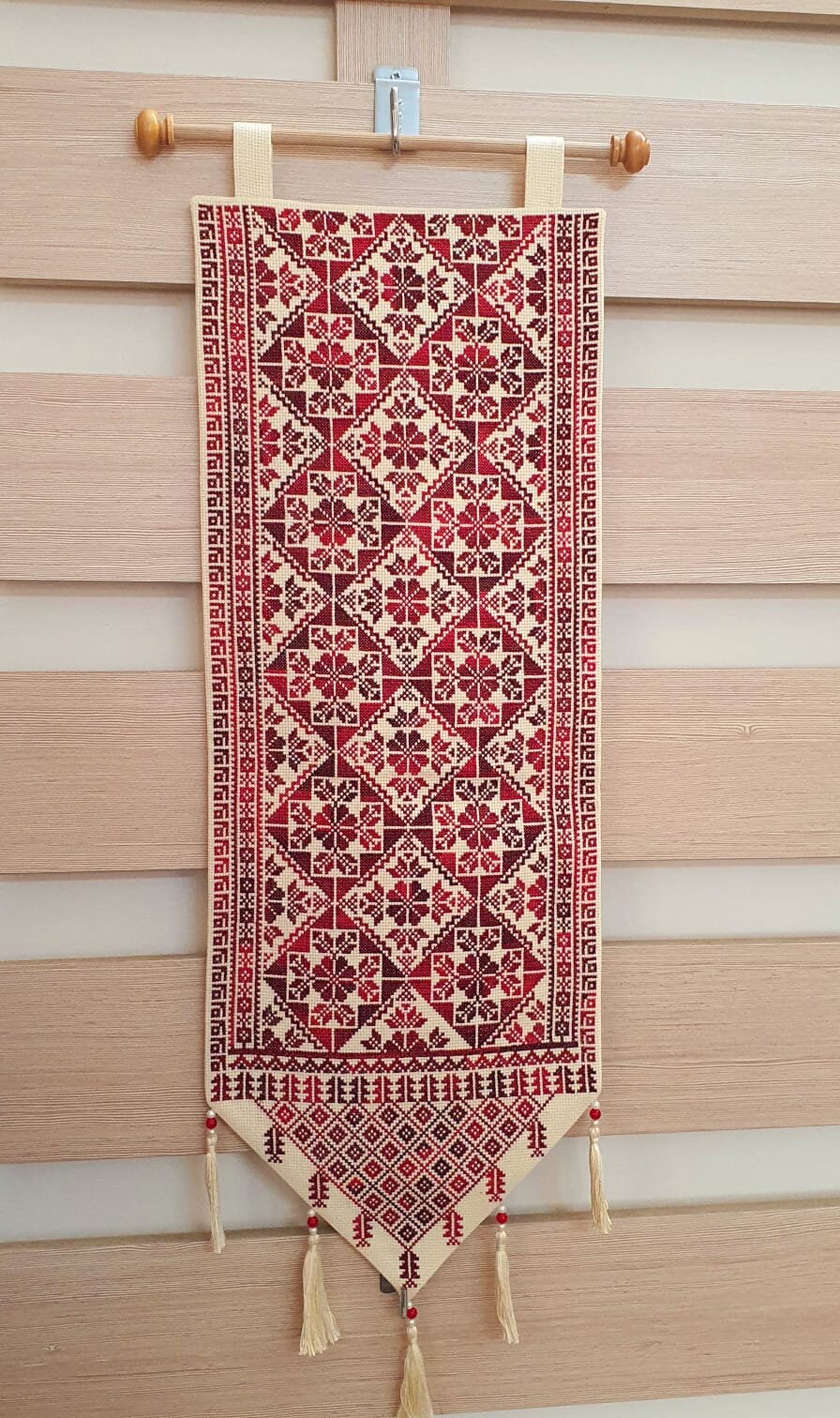 Prayer of Protection Tatreez Wall Hanging | Handmade main image 1