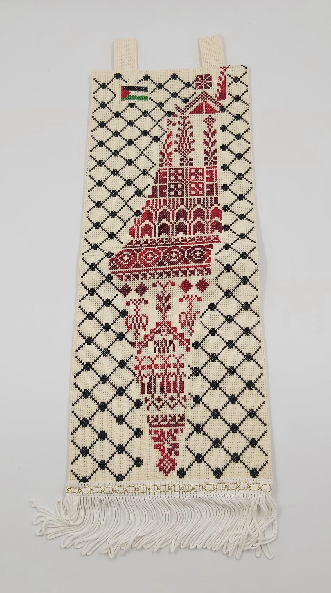 HANDMADE PALESTINIAN EMBROIDERED Wall Hanging Handmade Etsy