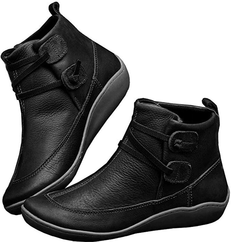 low heel boots with arch support