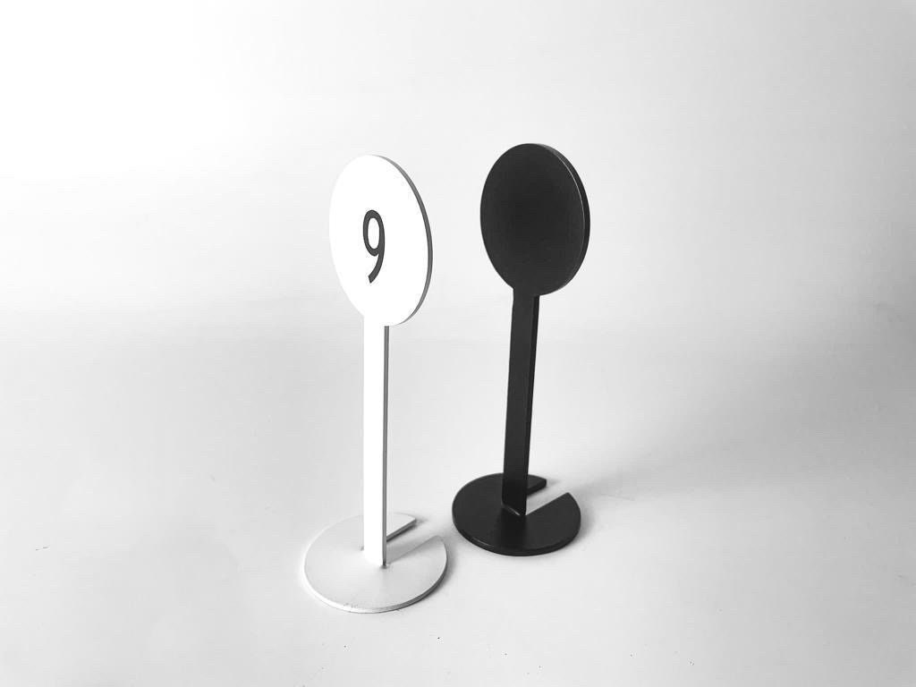 50 Pcs Numeri Tavoli Ristorante Per Scheda Numero Tabella Di - Foto 12