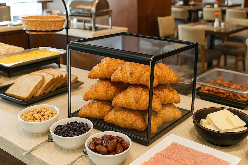 Acrylic Bakery Display Case With Metal Frame - Etsy