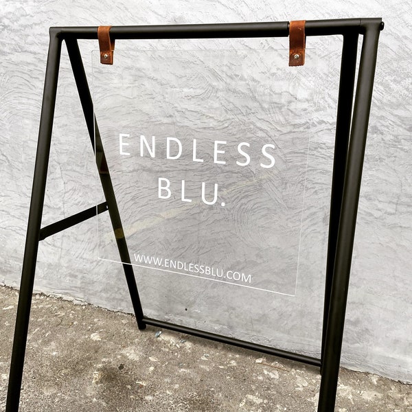 Sidewalk Business Sign Logo Etsy