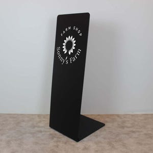 Custom Sidewalk Sign - Pavement Sign - Shop Signboard - Event Display - Exterior Sign - Steel Frame Signs - Standing Advertising Sign