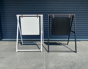 Sidewalk Sign - A type Sandwich Board - Personalized Retail Sign - A Frame Board - Outdoor Signage - Shop Sign - Cafe Sign - Storefront Sign