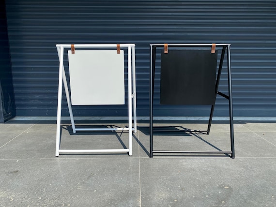 Personalized Sidewalk Sign: Aluminum A-Frame Sandwich Board