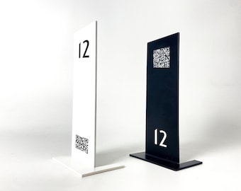 DIY or Printed Table Numbers, Reserved, Tag or more Set of 20 Hotel Restaurant Cafe etc.