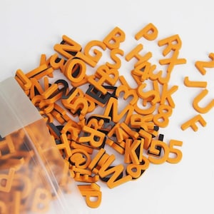 Foam Magnetic Letters: Menu Board Alphabet, Numbers, Symbols (255/510 ...