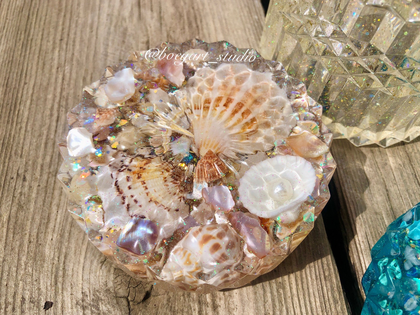 Ocean Jewelry Box Home Decor Office Decor Etsy