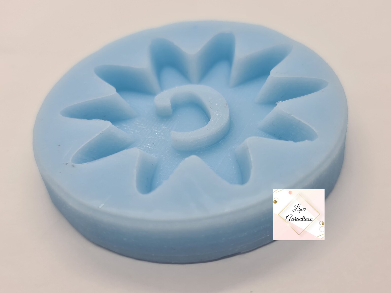 Initial Silicone Mold Wax Melts Resin Flower Keyring Gifts for Etsy UK