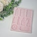 Self Love Cleaning Products Silicone Mould Wax Resin Clay PVC Cleaning Product Wax Melt Mould Hinch inspired mould 