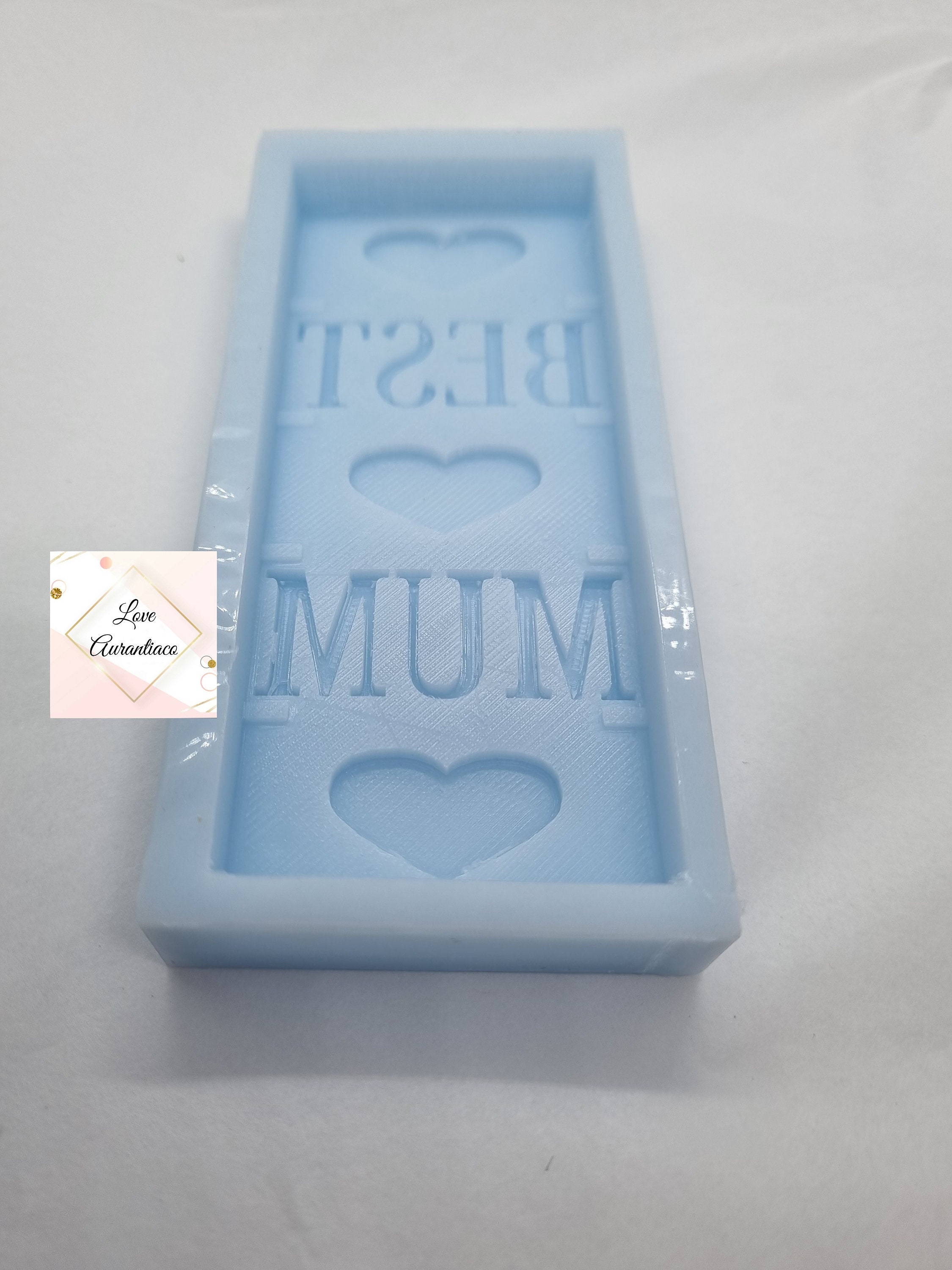 Best Mum Silicone Mold Wax Melt Snap Bar Soap Mold Mum Mother Etsy