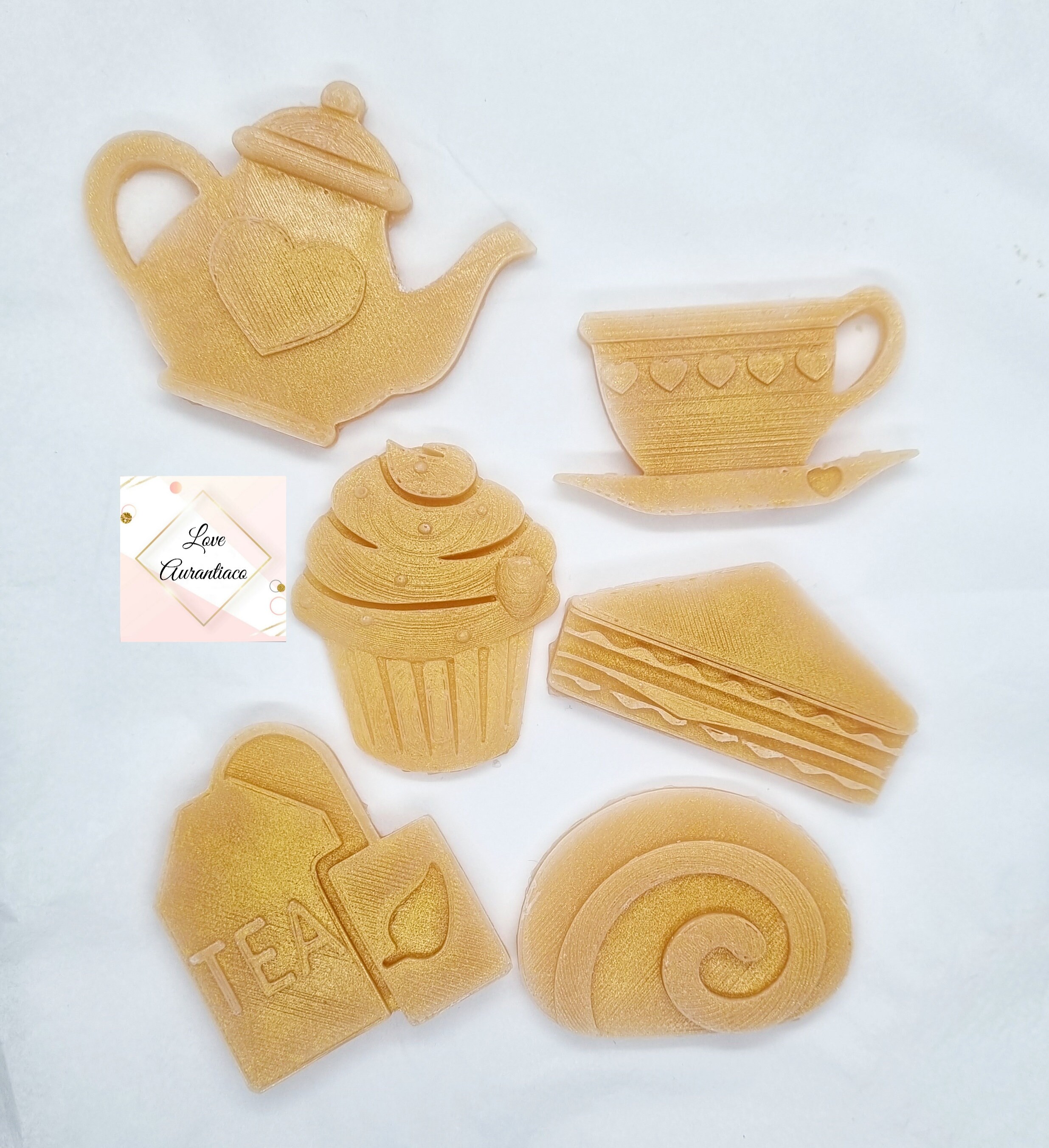 Luxury Afternoon Tea Wax Melt Mold English Tea Silicone Mold Etsy UK