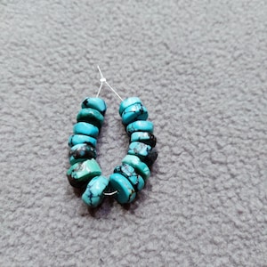 AMAZING !! Turquoise Gemstone Hand Polish Beads, 100% Natural Turquoise Loose Gemstone Ready For Make A Jewelry,