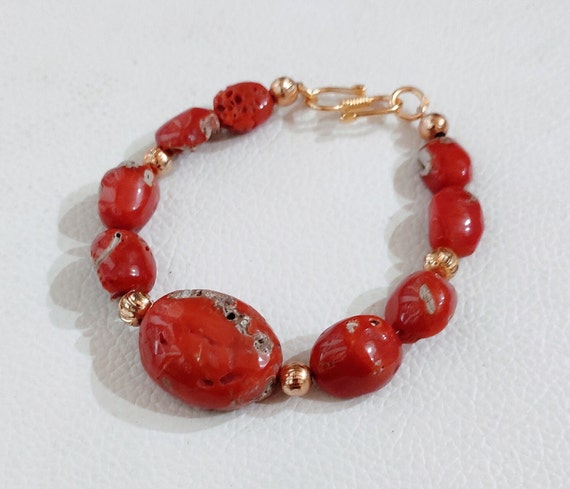 Amazon.com: Coral Bracelet, 92.5% Sterling Silver, Handmade Silver Jewelry,  Bohemian Jewelry, Bridesmaids Bracelet, Mother Day Gifts, Antique Jewelry,  Jewelry Gift For Her, Mermaids Gifts, Adjustable Bracelet : Handmade  Products