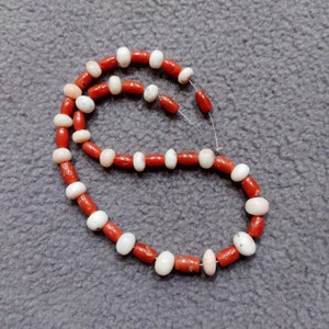 Natural Red Coral Beads: Italian-Japan Undyed Smooth Polished Gemstone